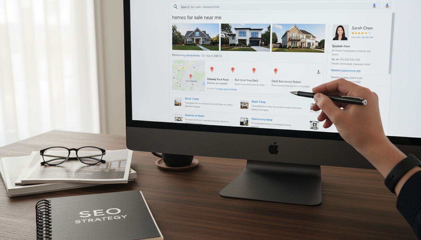 real estate SERP features