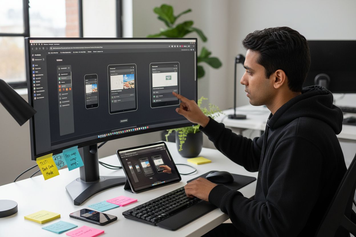 ui testing workspace