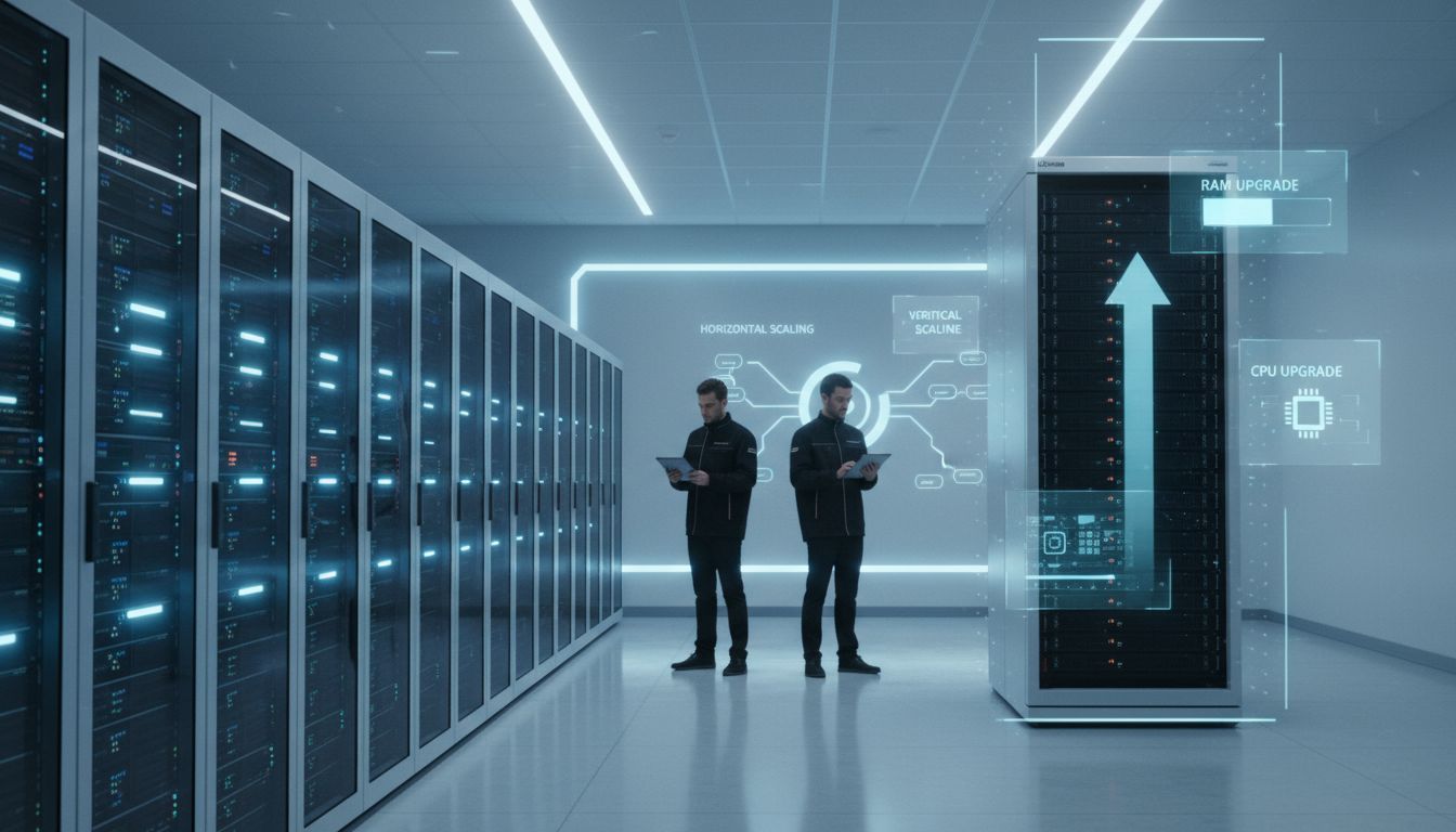 horizontal vertical scaling