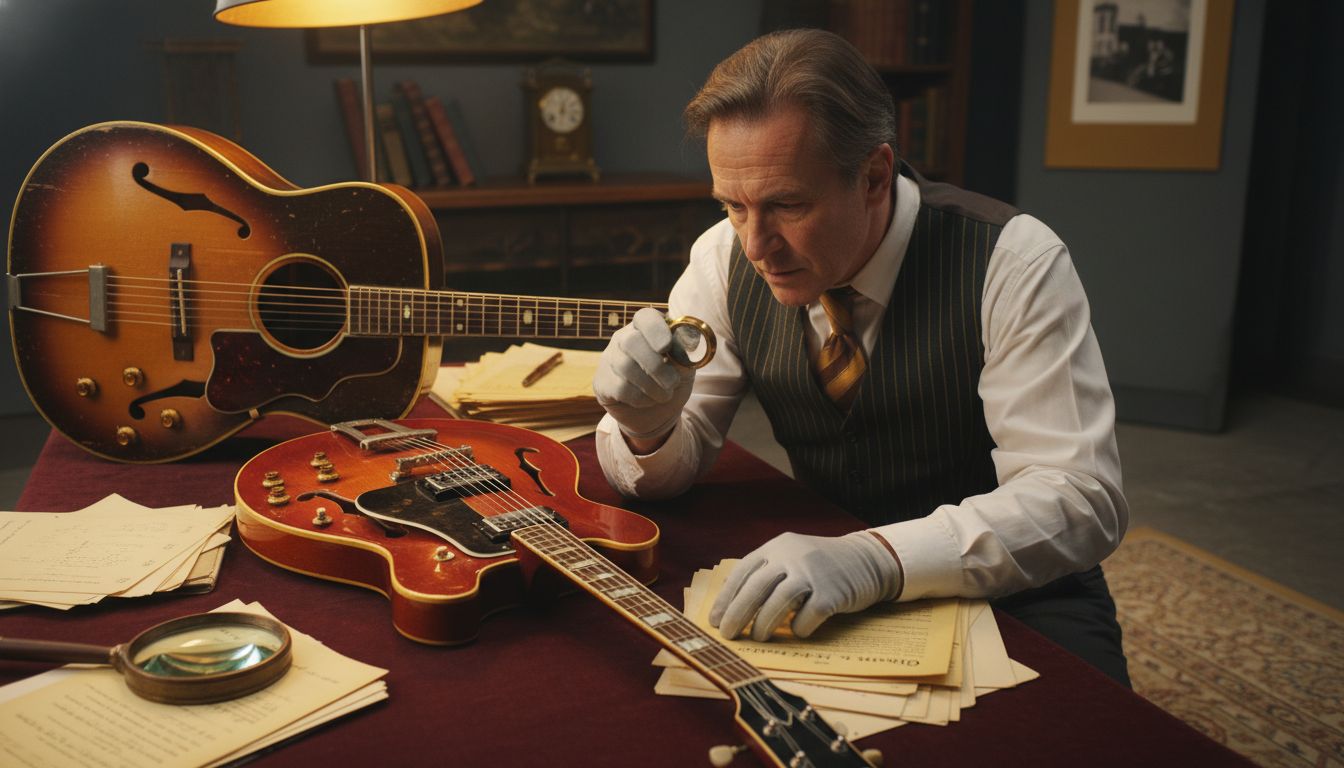 vintage guitar authentication