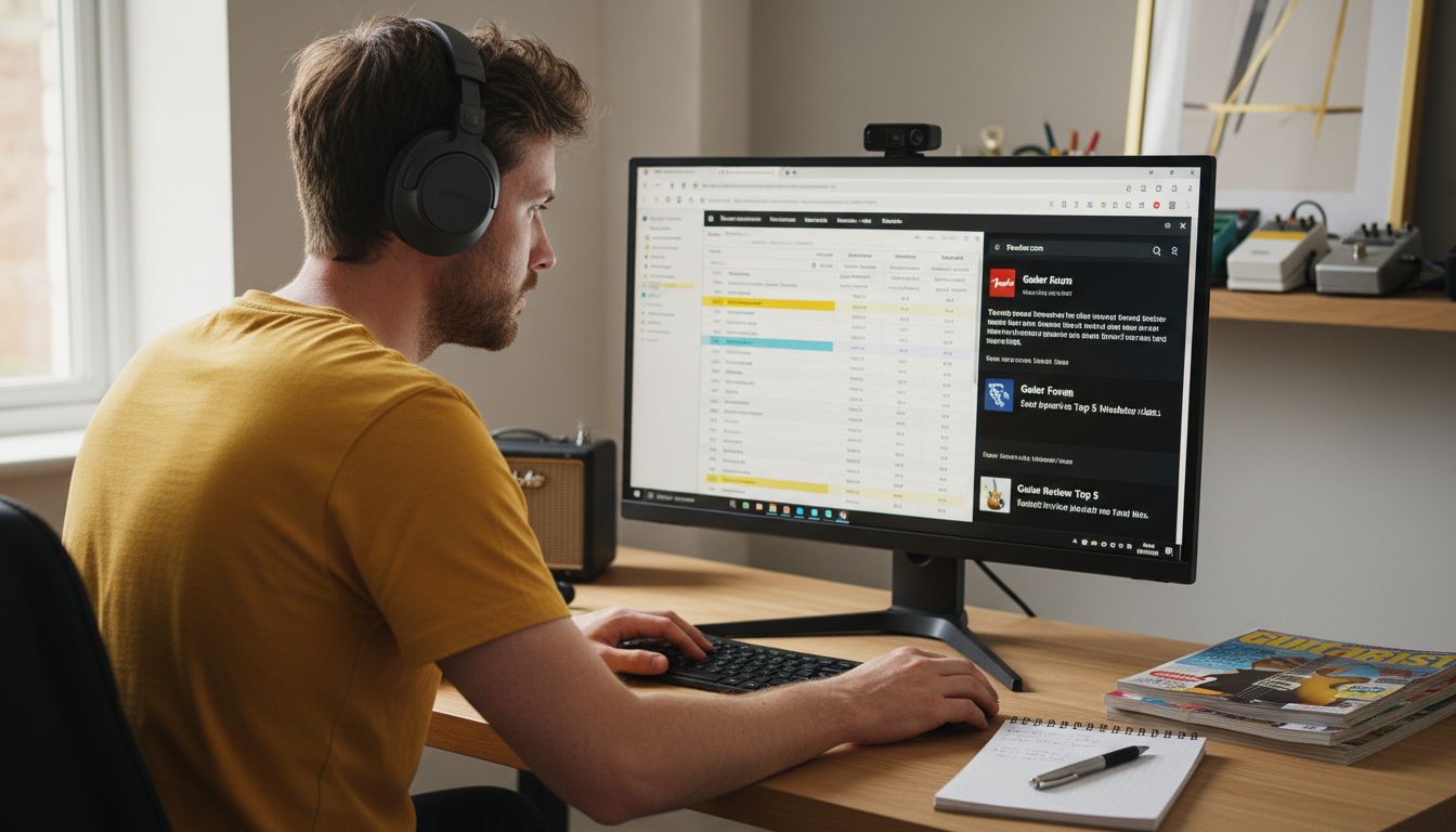 guitar research online