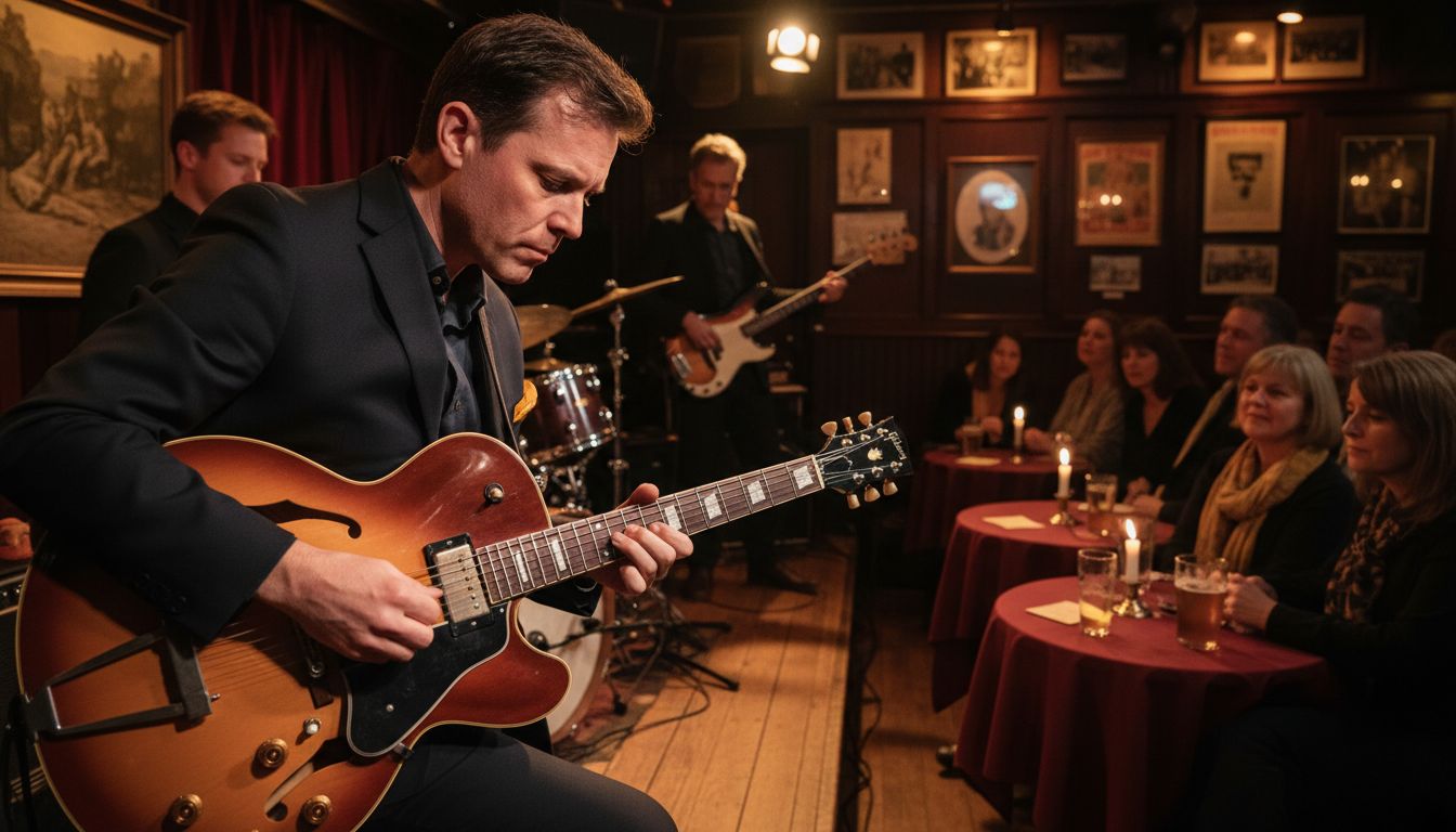 live jazz semiacoustic