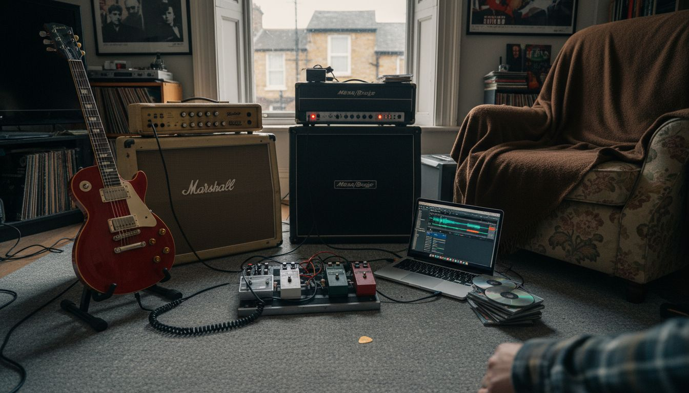 Two amps set up for impulse response
