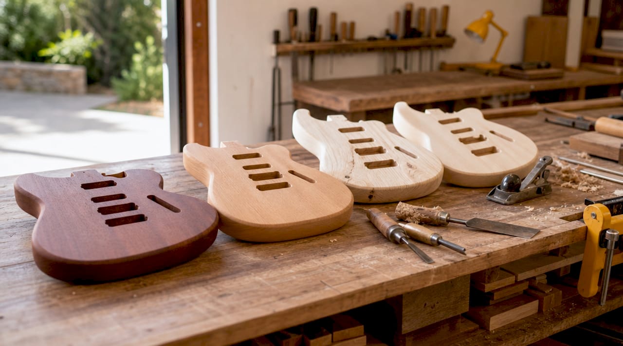 Electric Guitar Tonewoods Explained | MusicStreet