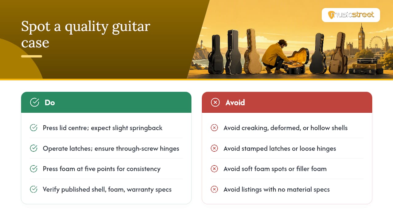How do you spot a genuine quality case versus a low-quality one? — overview diagram