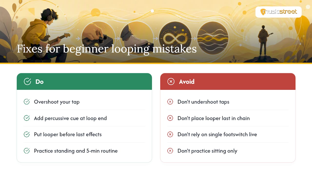 Common beginner mistakes and how to fix them — overview diagram