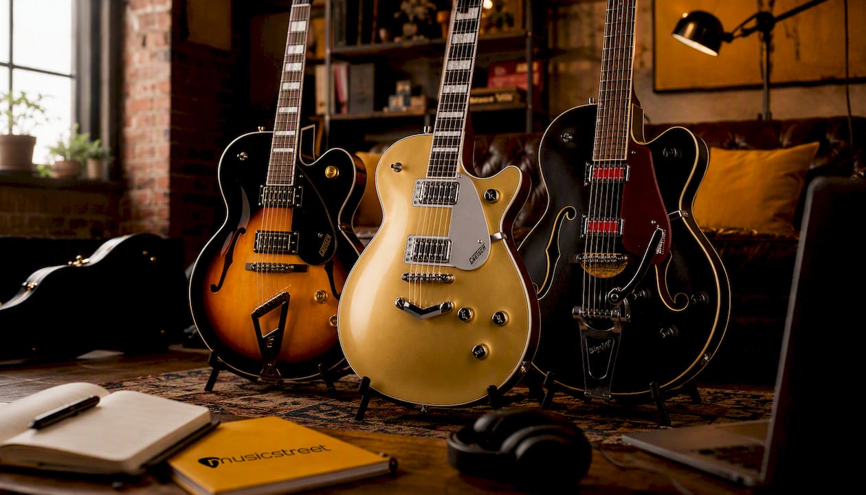 Gretsch G2420 Streamliner Abb Electric Guitar Aged Brooklyn Burst