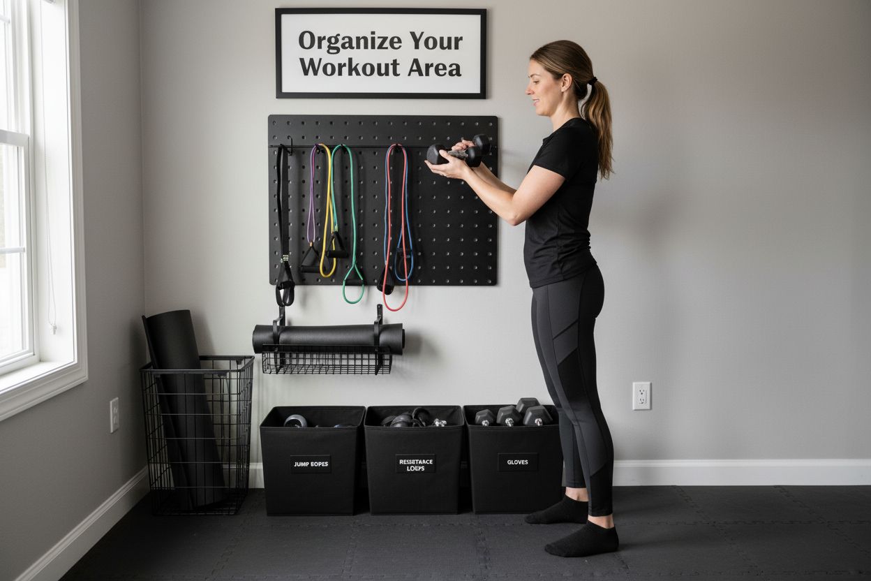 fitness organization storage