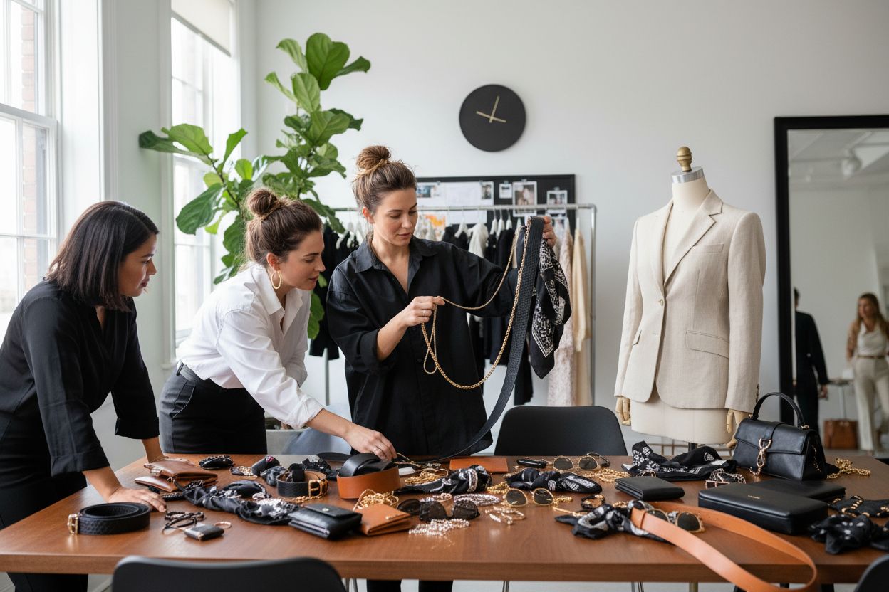 accessory styling session