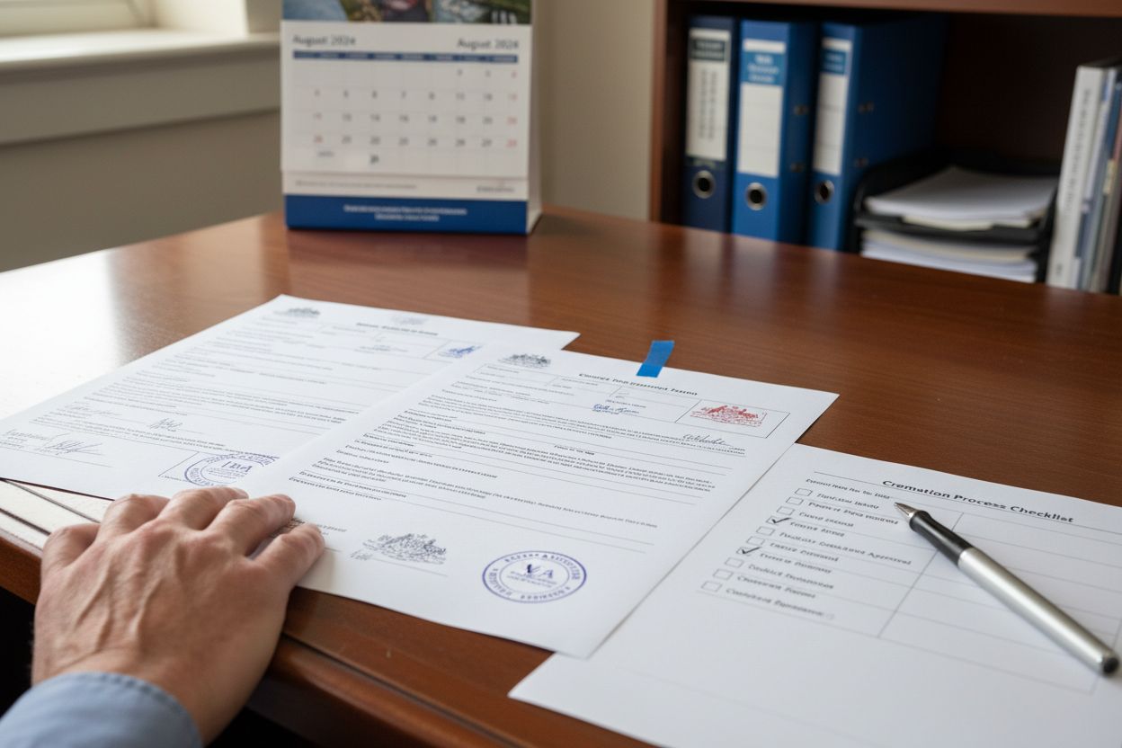 cremation paperwork WA