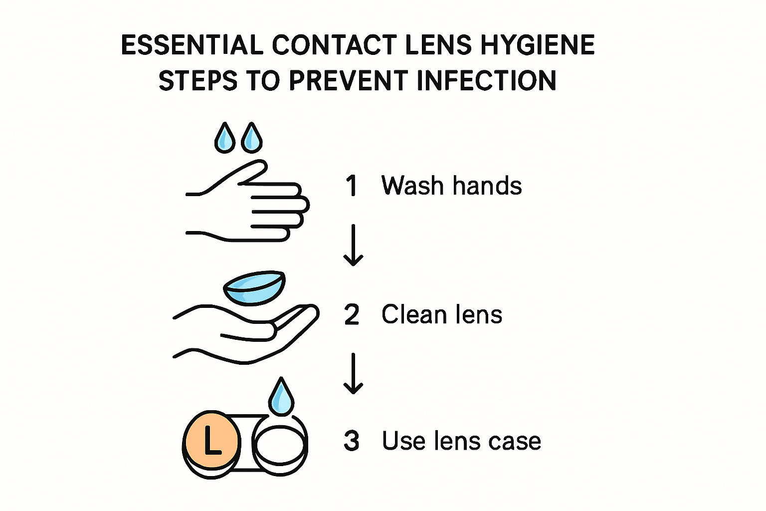 Guide to proper contact lens hygiene