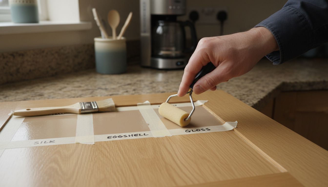 kitchen paint finish samples