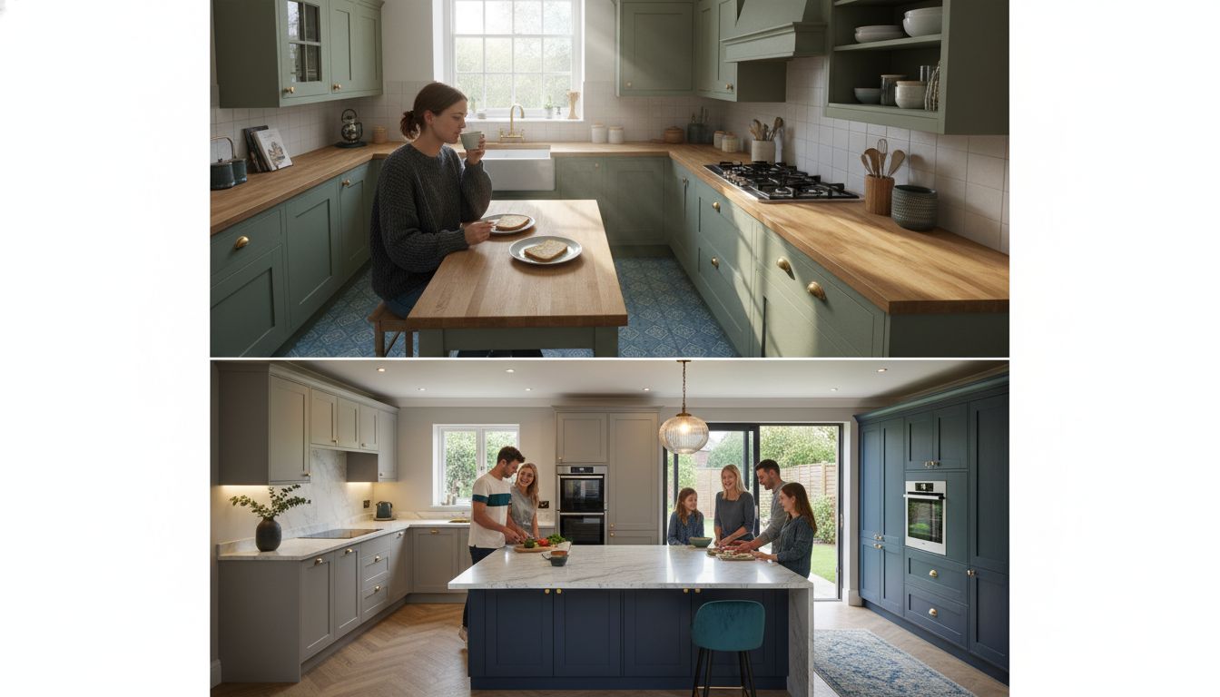 kitchen renovation stages