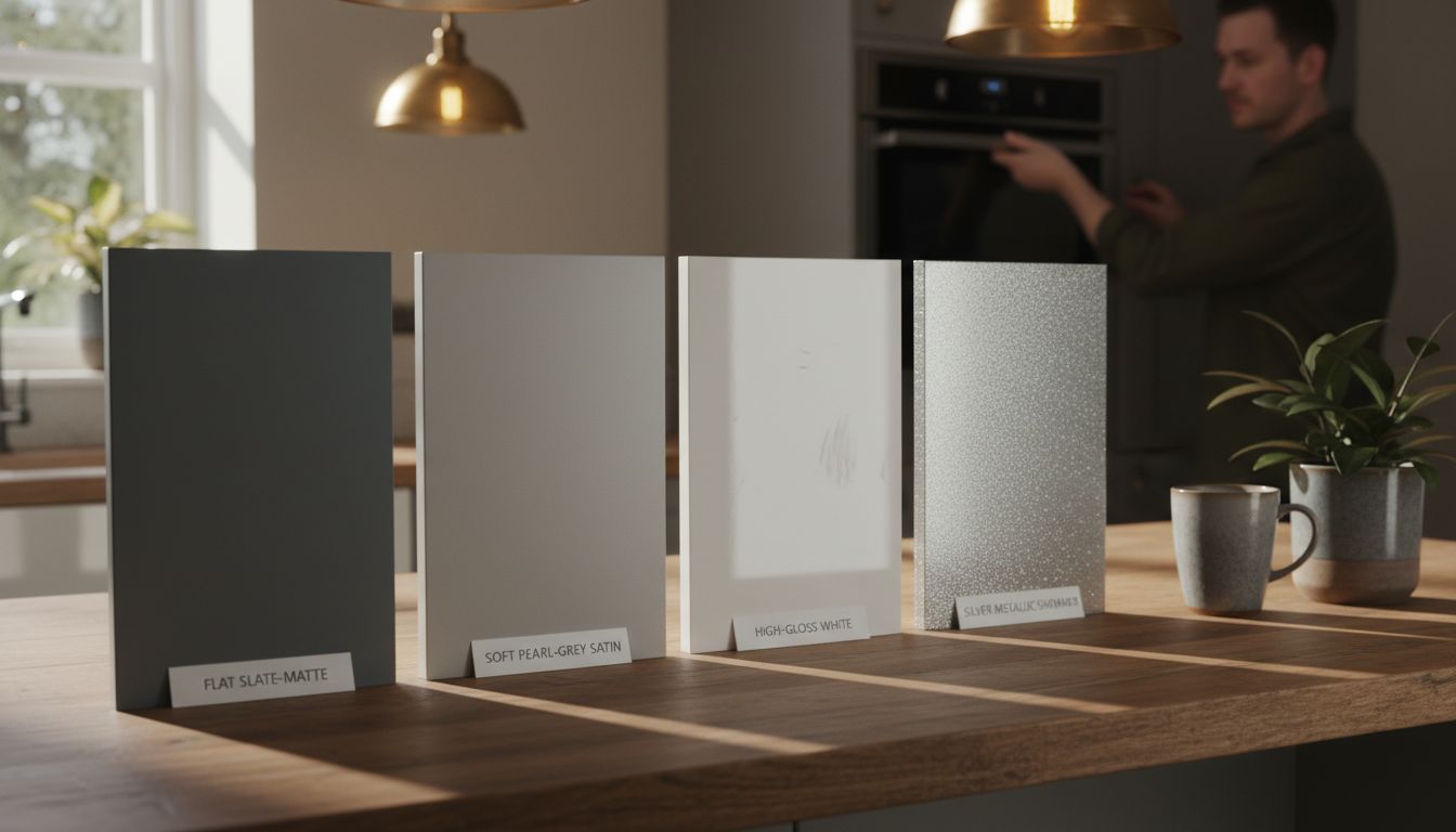 kitchen finish samples
