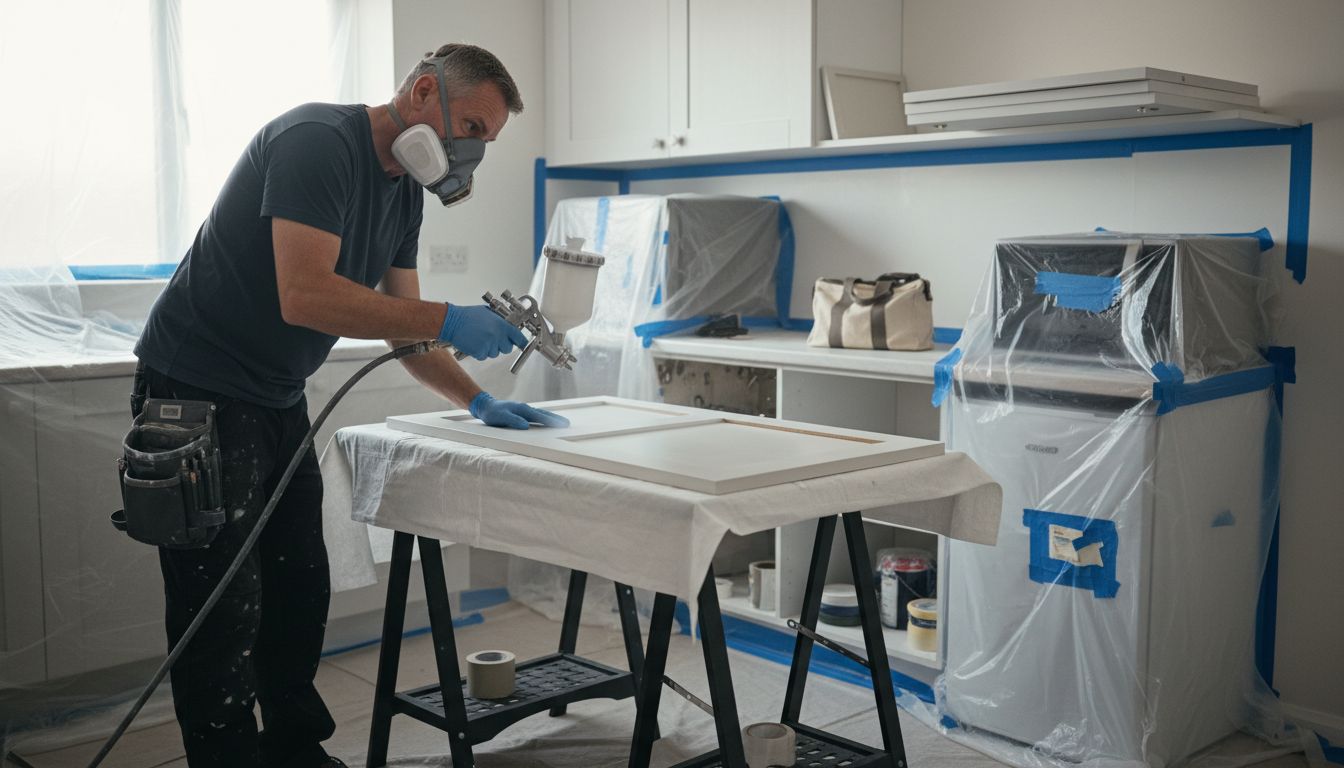 kitchen respray process