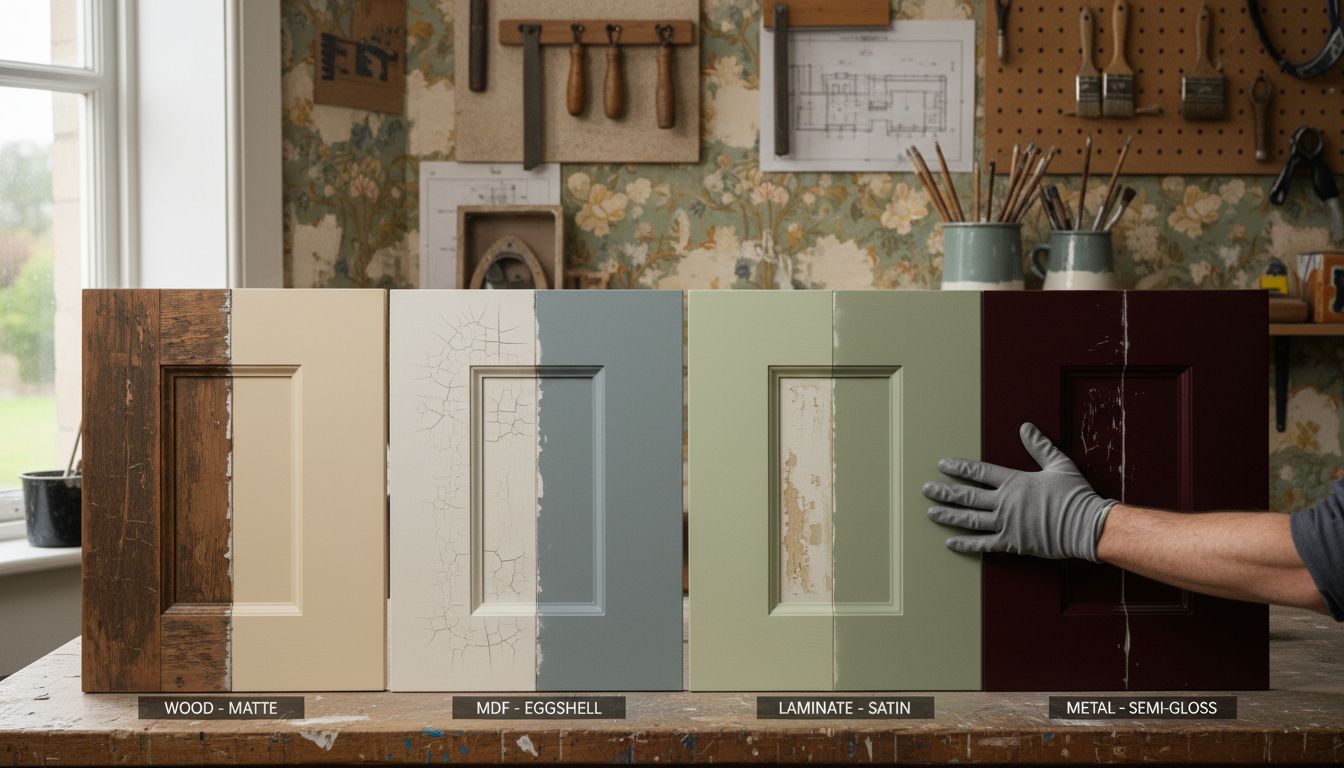 cabinet paint finishes