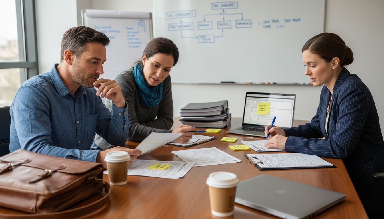 business tax meeting