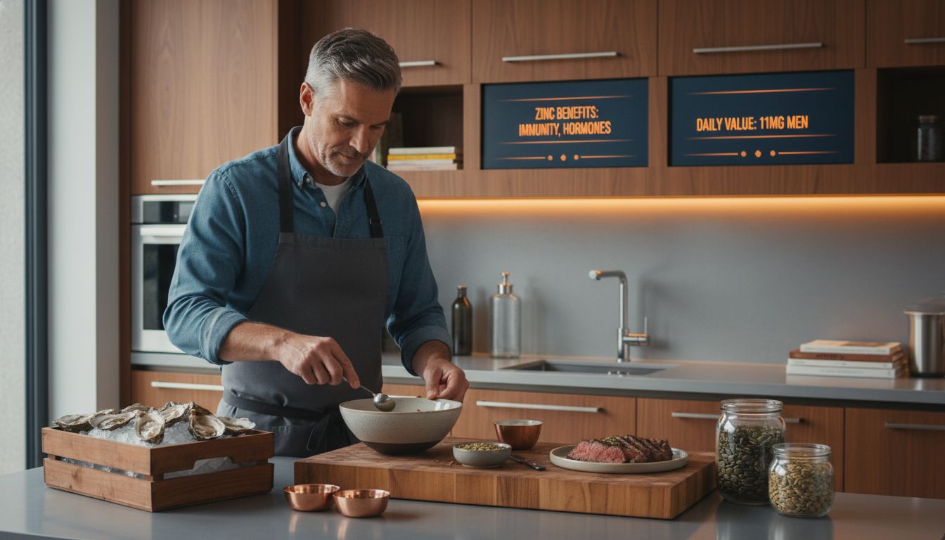 preparing zinc rich meal