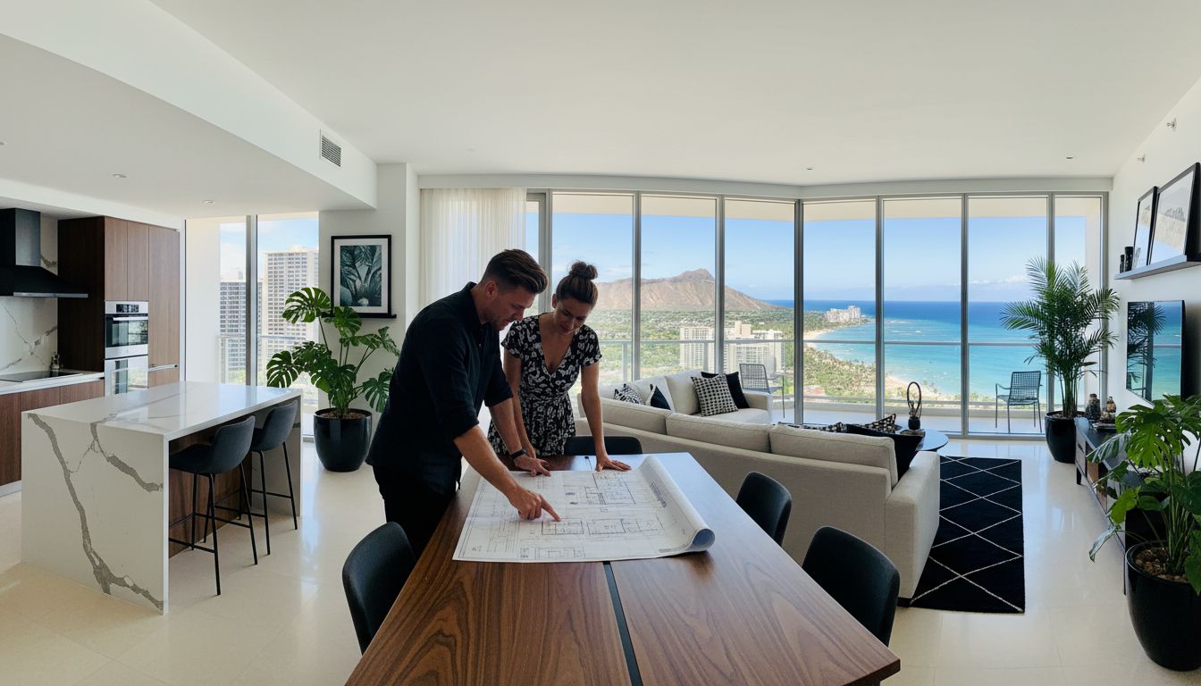 modern condo interior