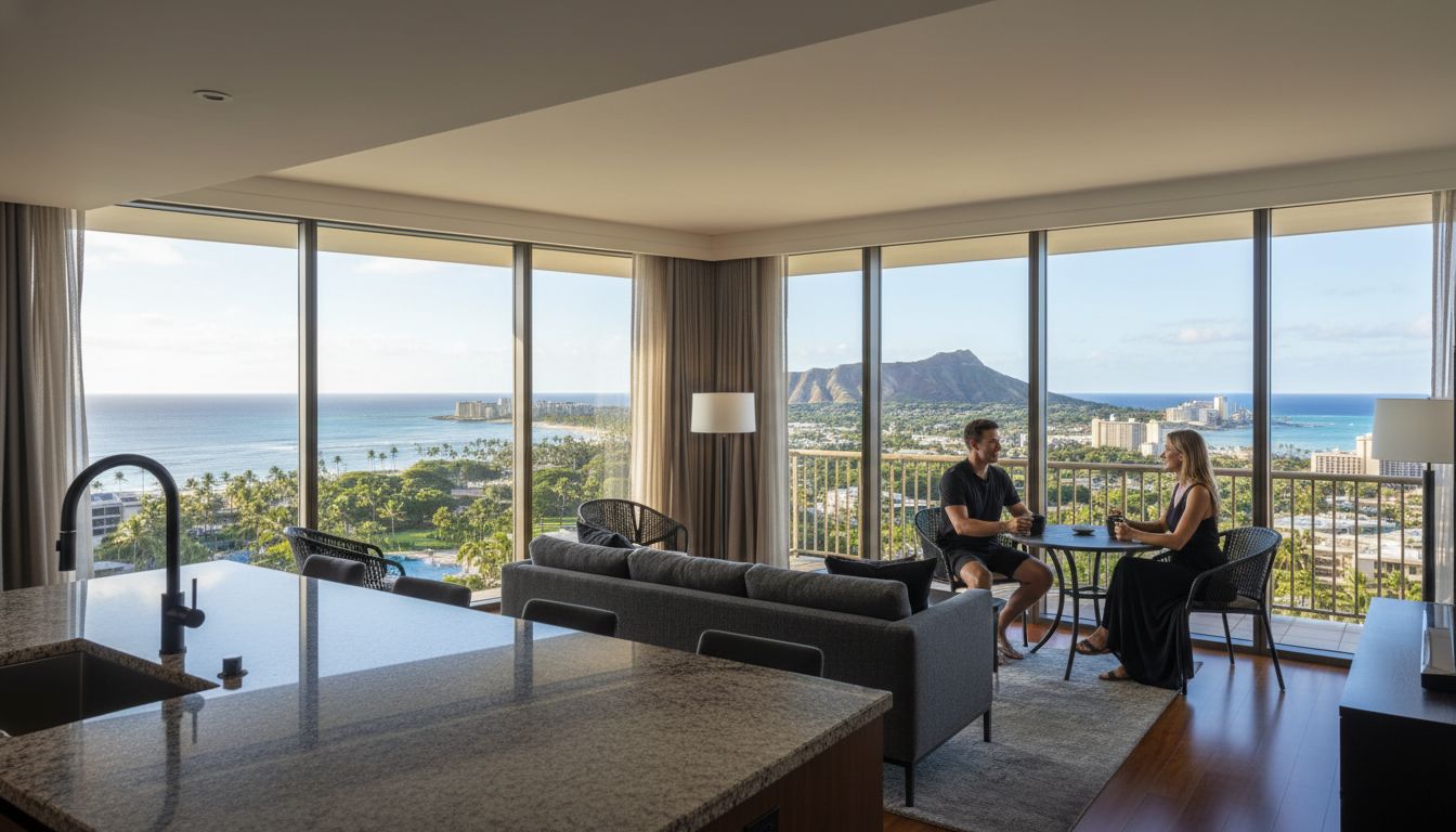condo interior ocean view