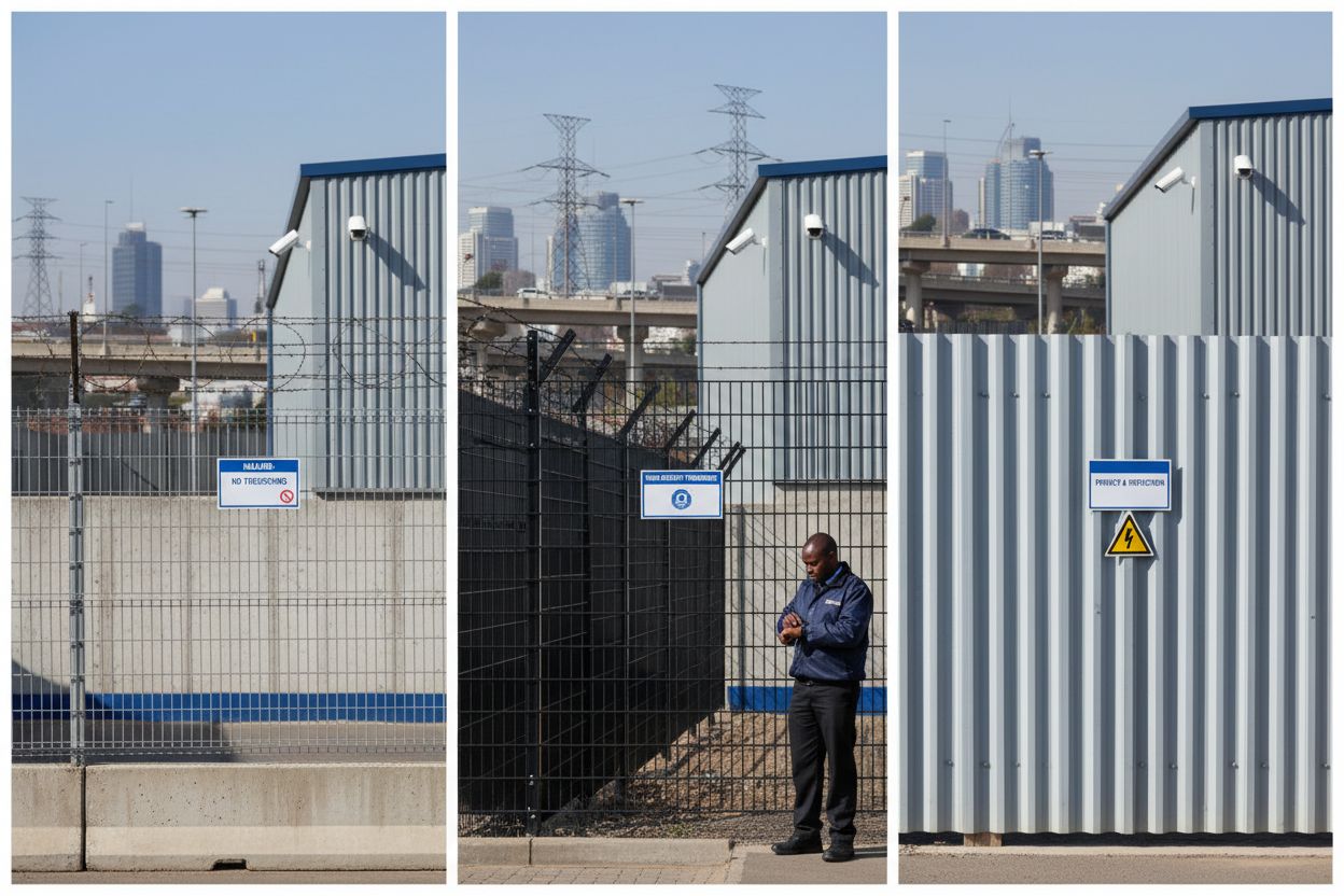 industrial fencing types