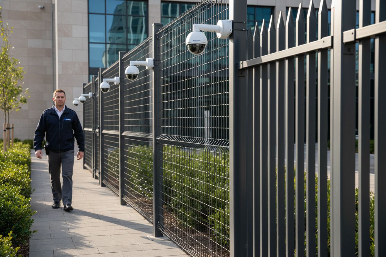 Clear View fence detail