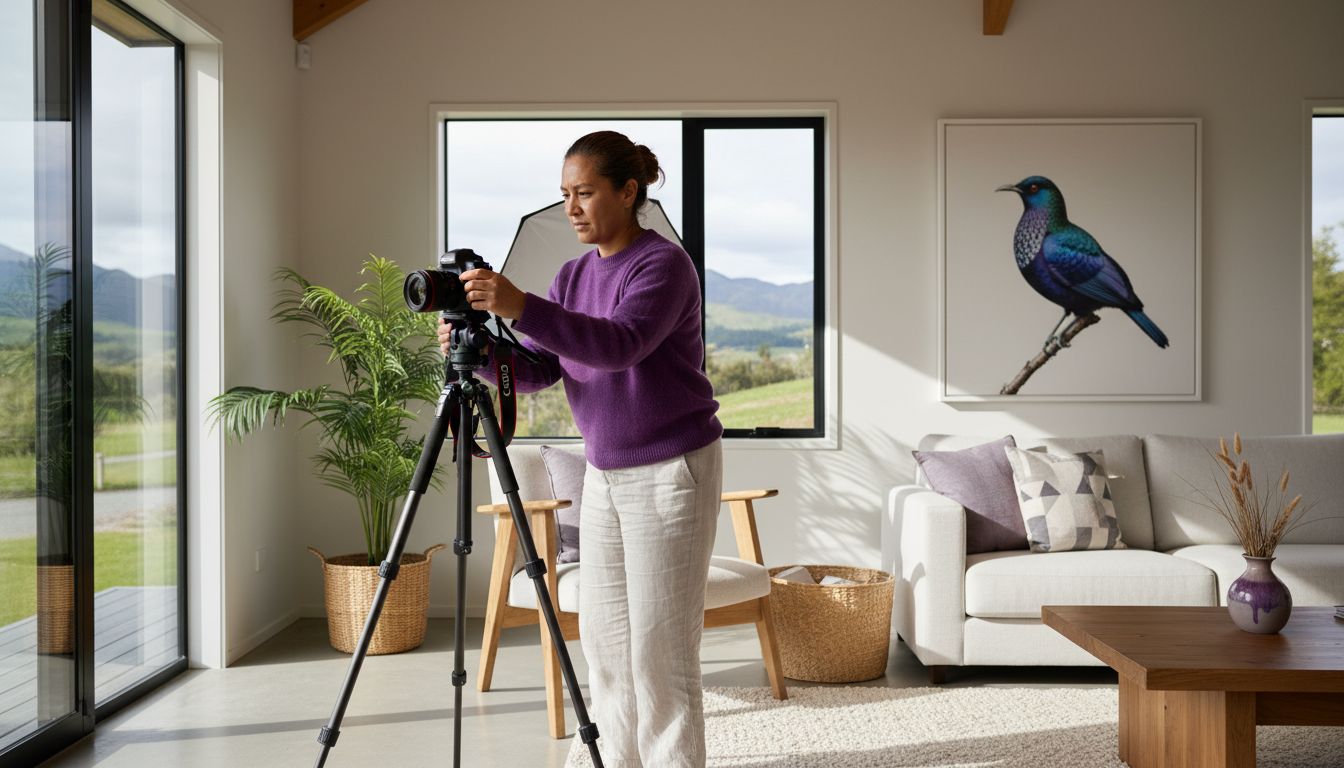 homeowner staging photography