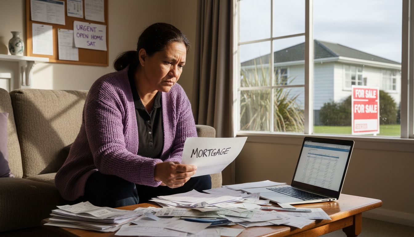 Woman faces financial stress selling property