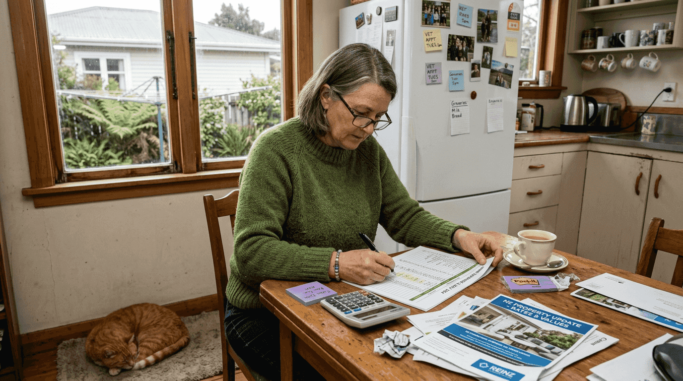 Homeowner comparing fair sale offer details