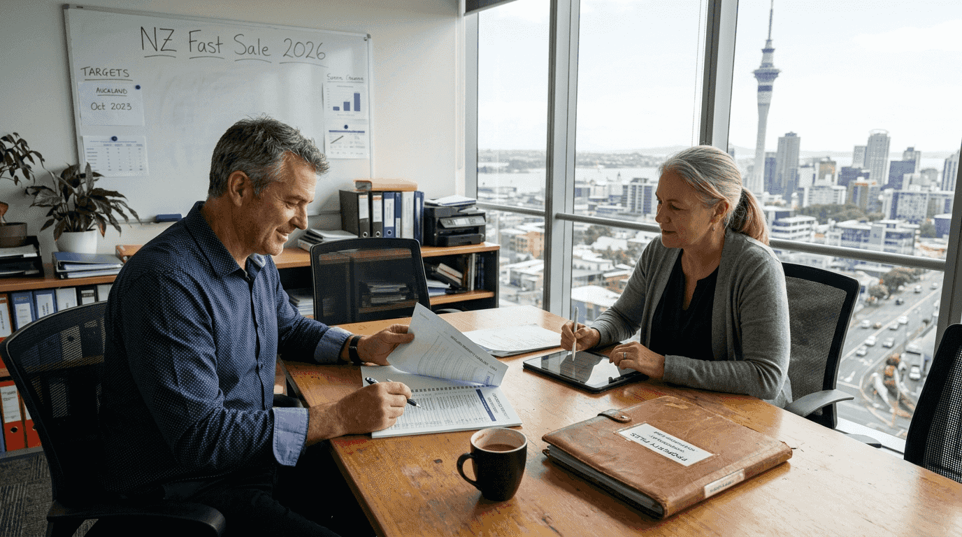 Fast property sale checklist for New Zealand 2026