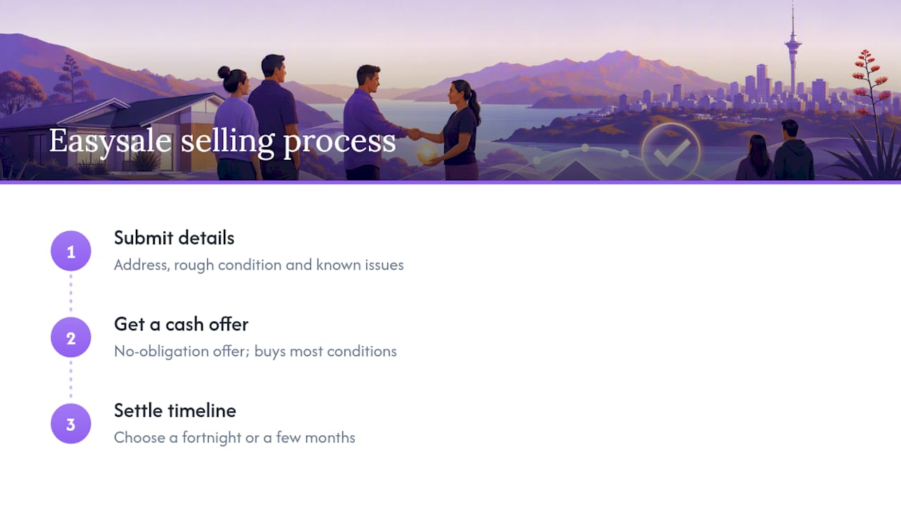 How easySale helps you sell fast without the guesswork — overview diagram