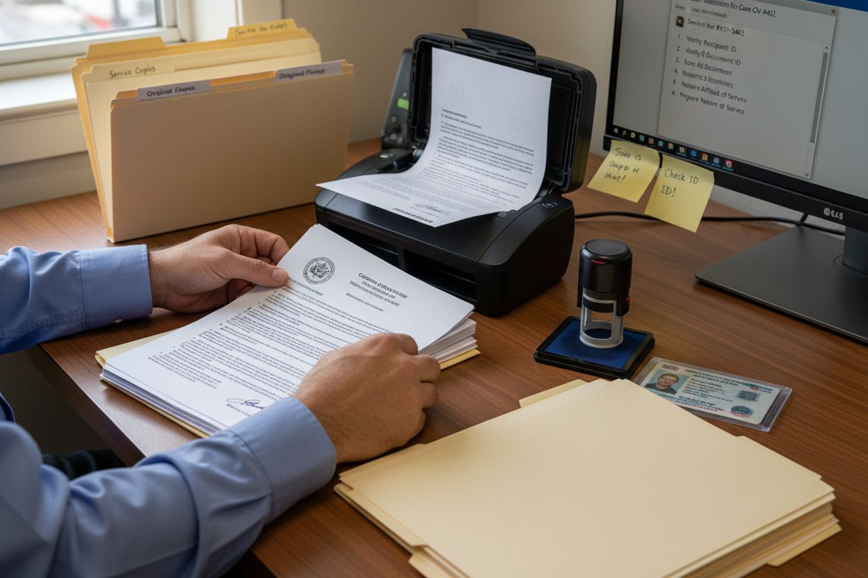 legal process preparation