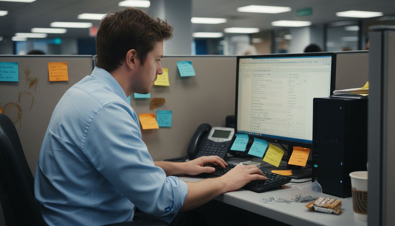 Professional inputting legal order online