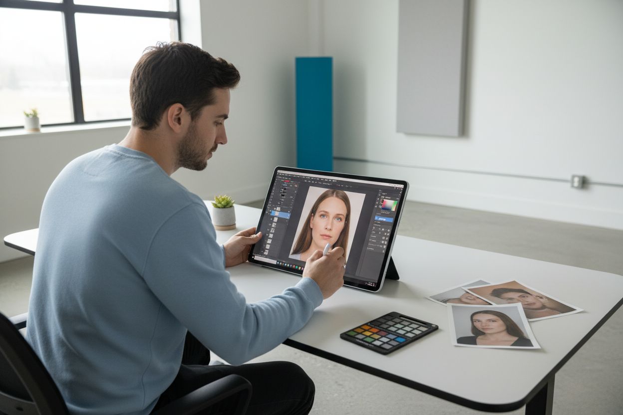 portrait editing studio