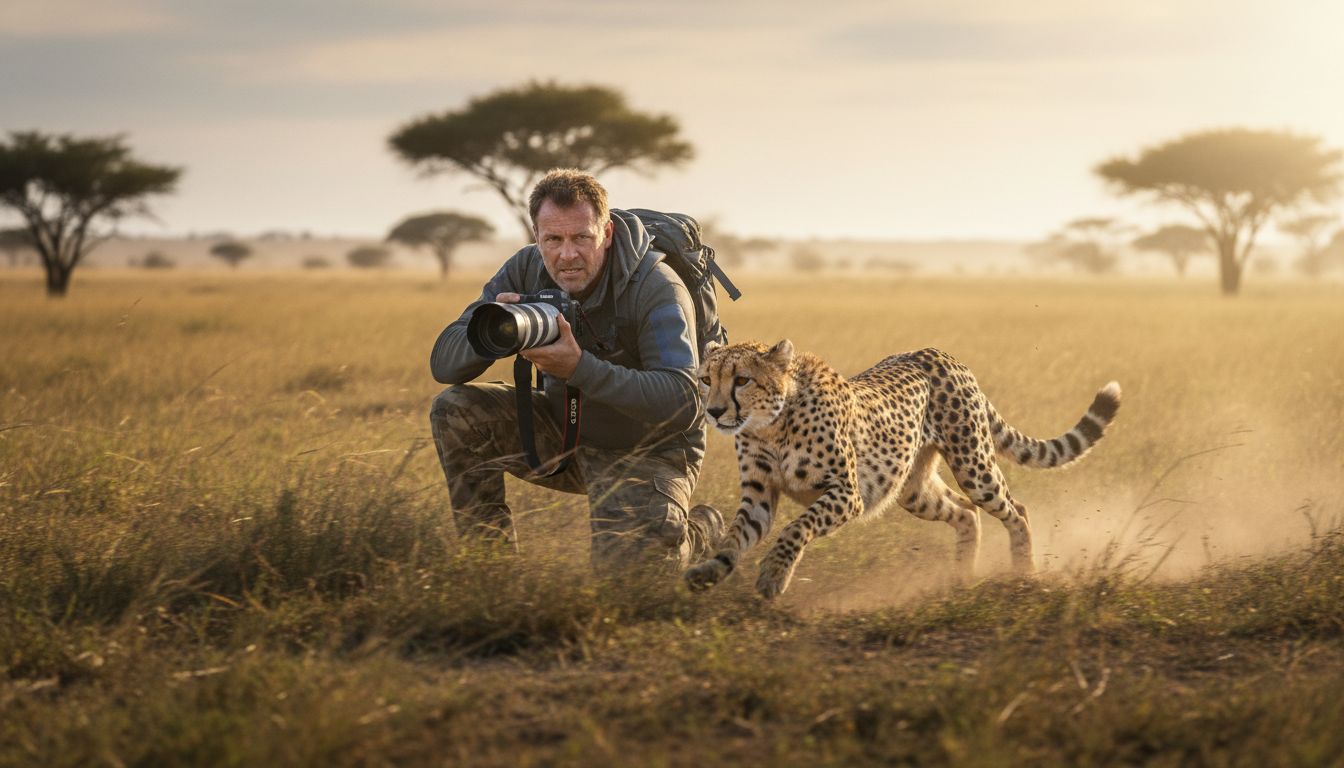 wildlife action photographer