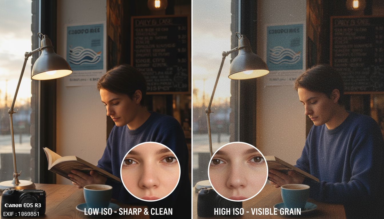 ISO noise comparison