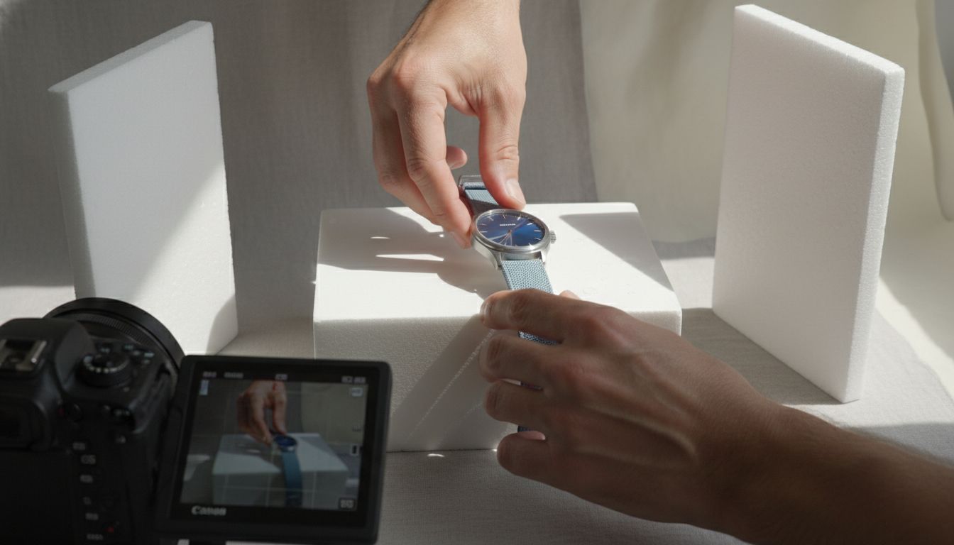 product arrangement composition photography