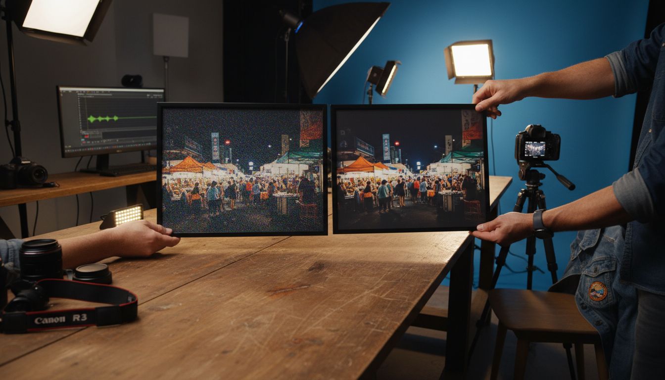 iso noise comparison