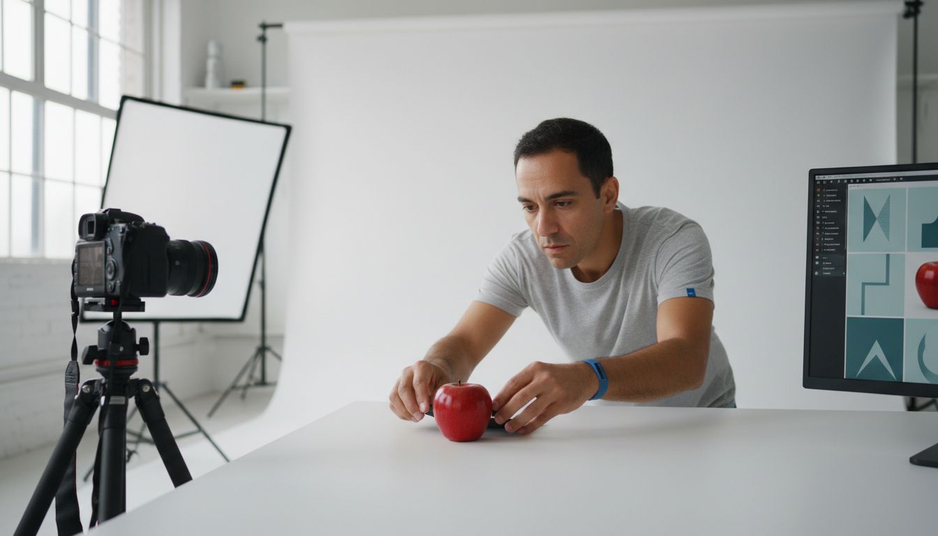 studio photography minimalism