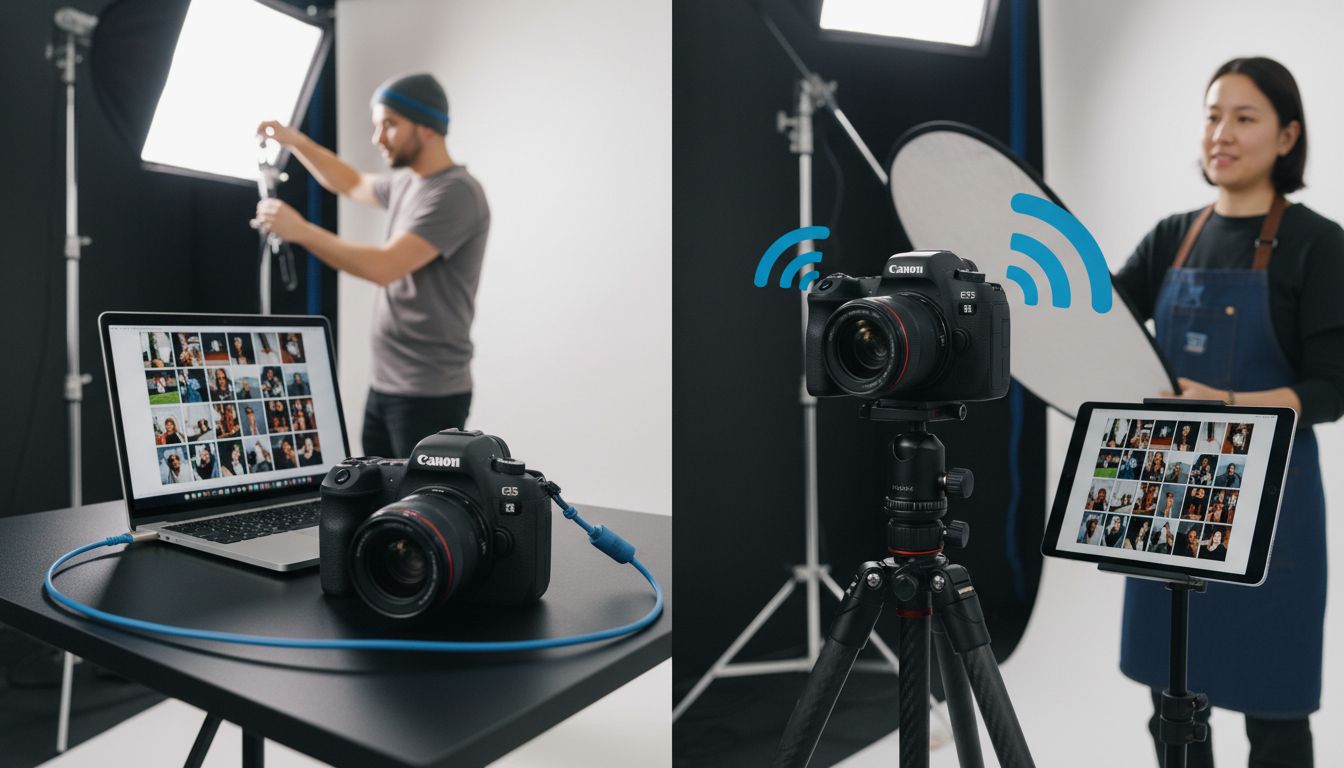 wired wireless tethering