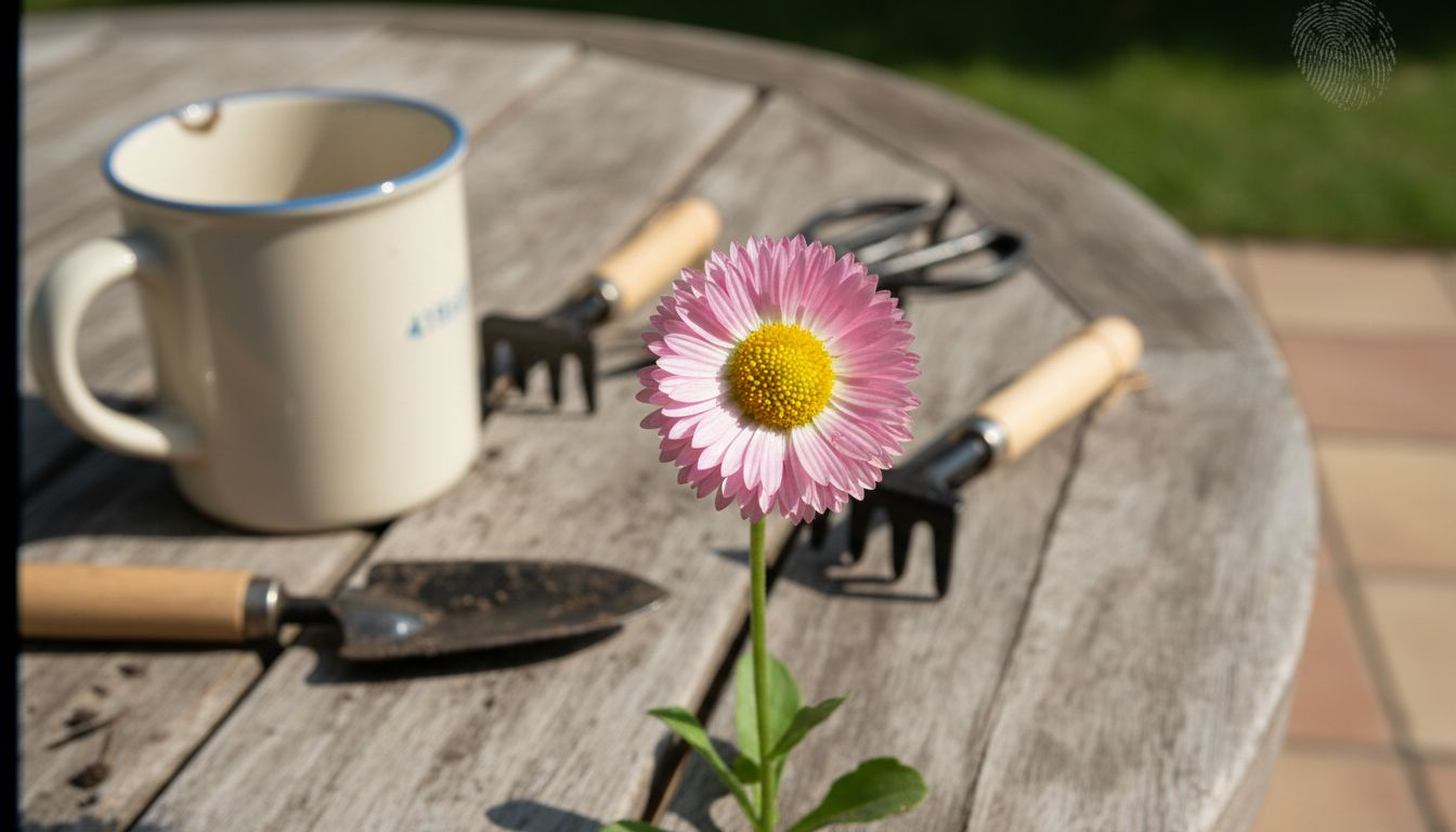 Macro flower image showing sharp focus stacking
