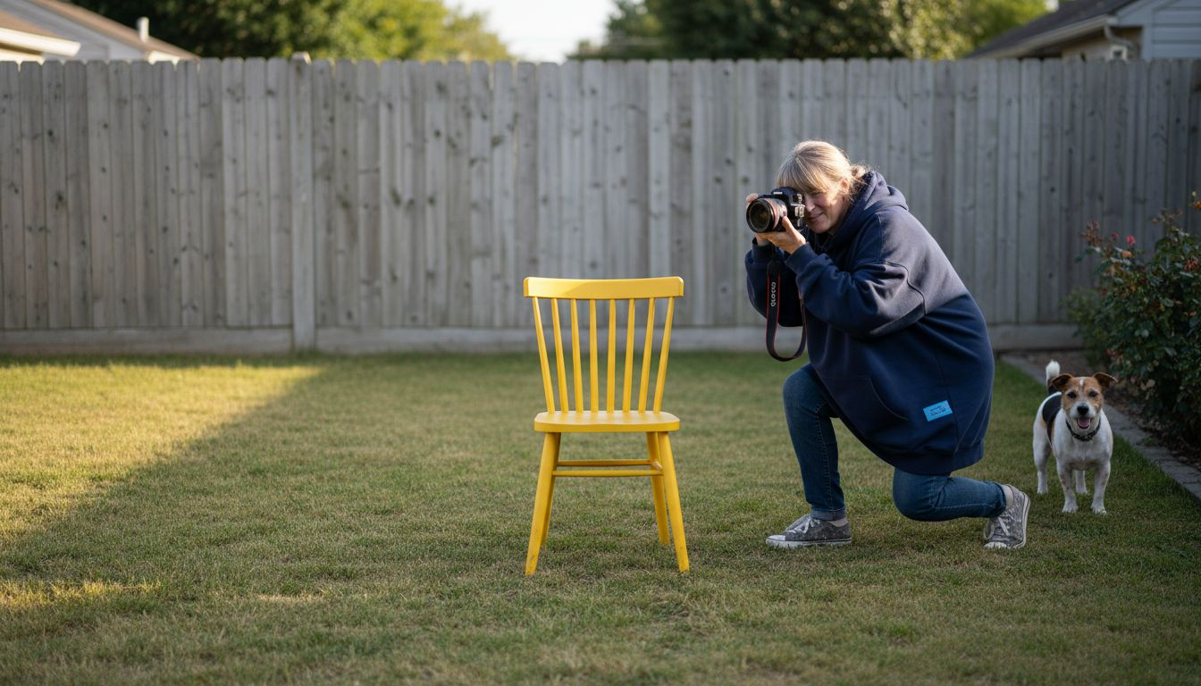 Empty lawn emphasizes negative space definition