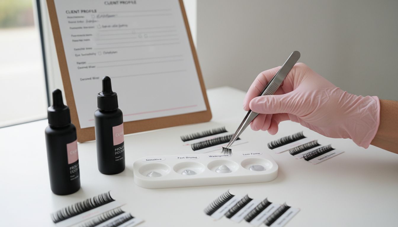 lash glue comparison