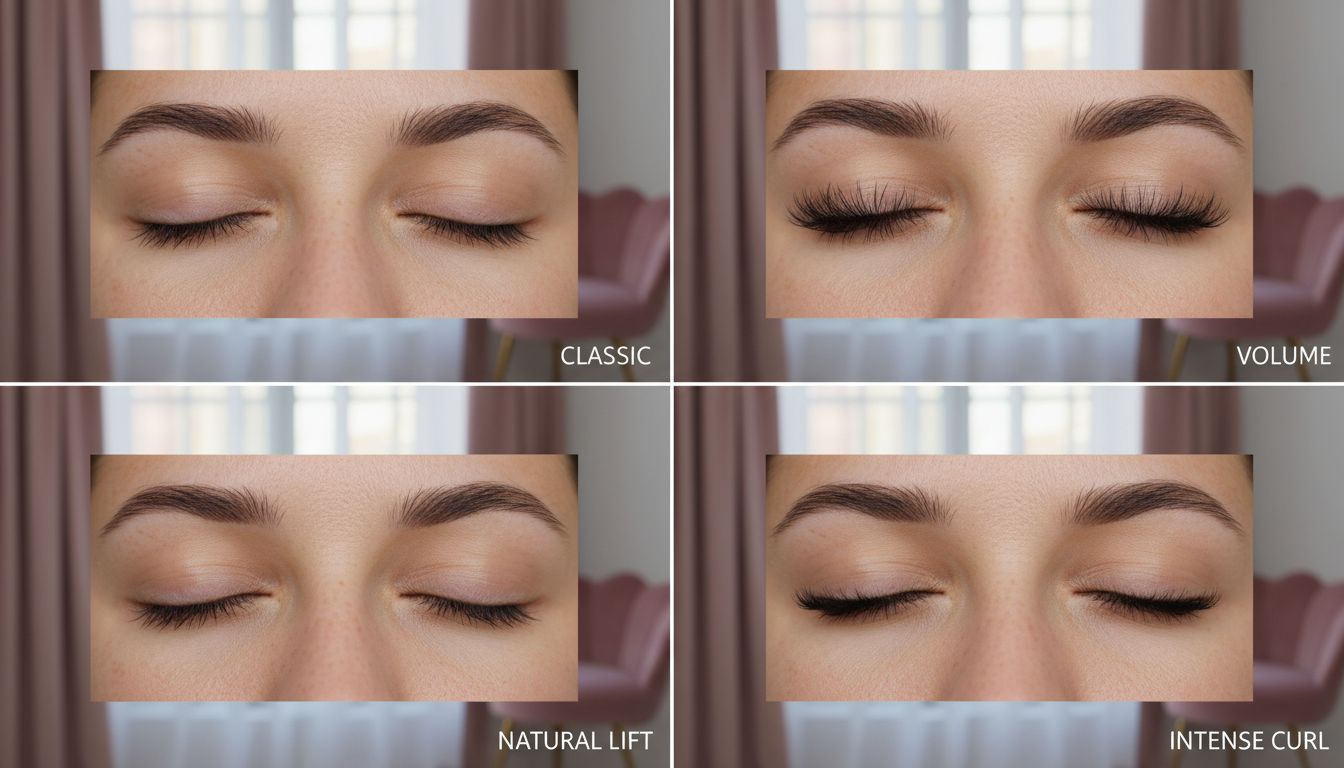 lash lamination types