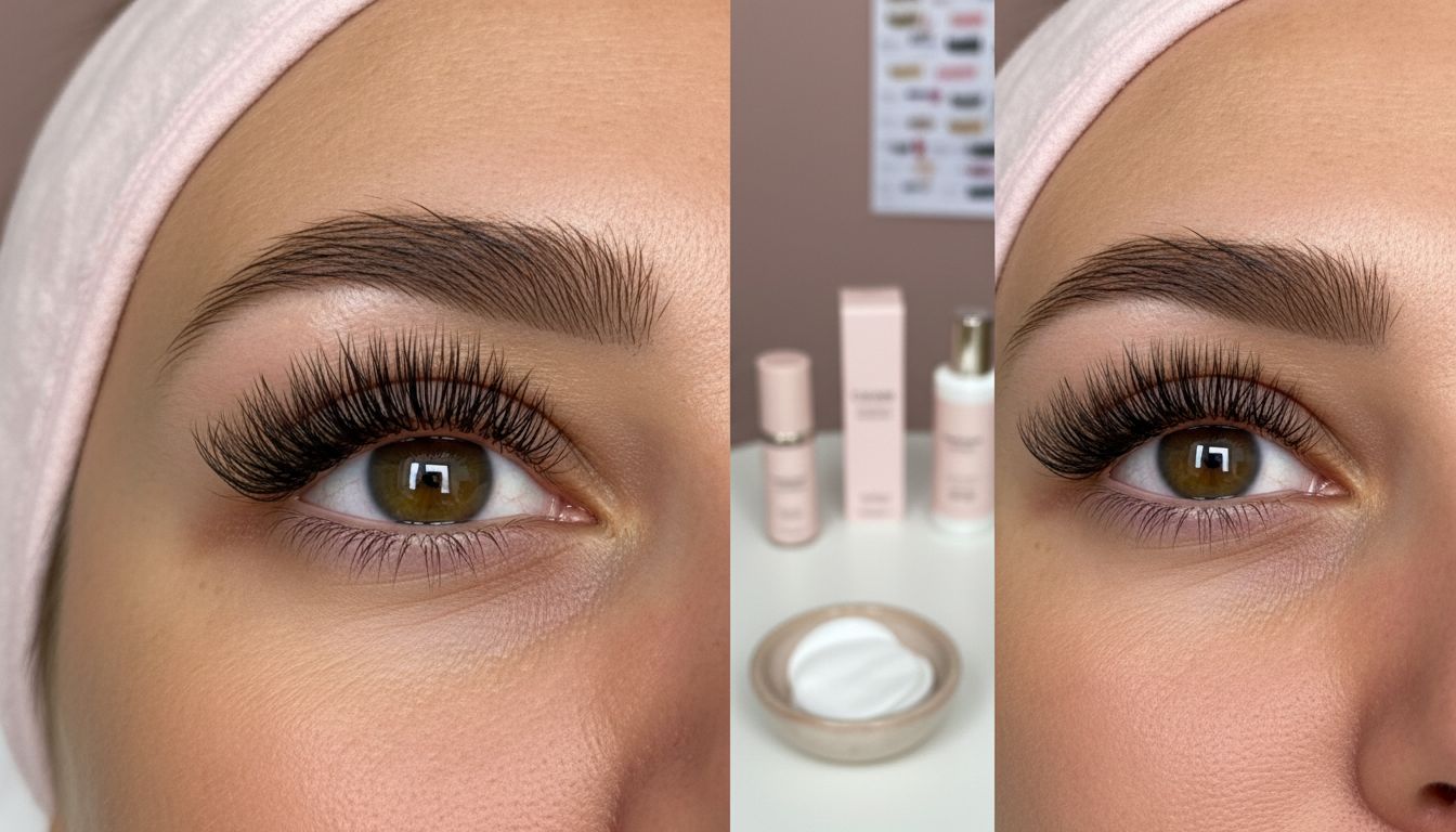 hybrid lash lift results