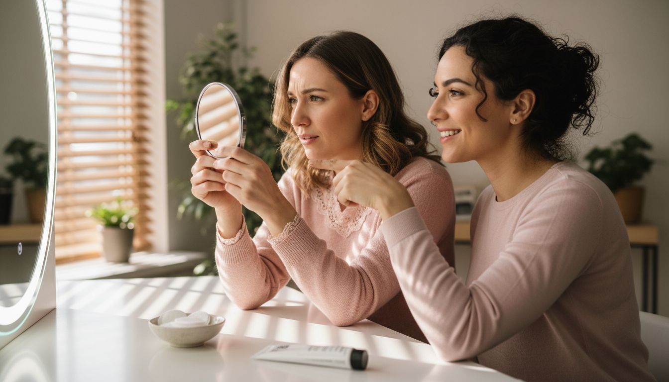 Comparing lash results after reverse lift