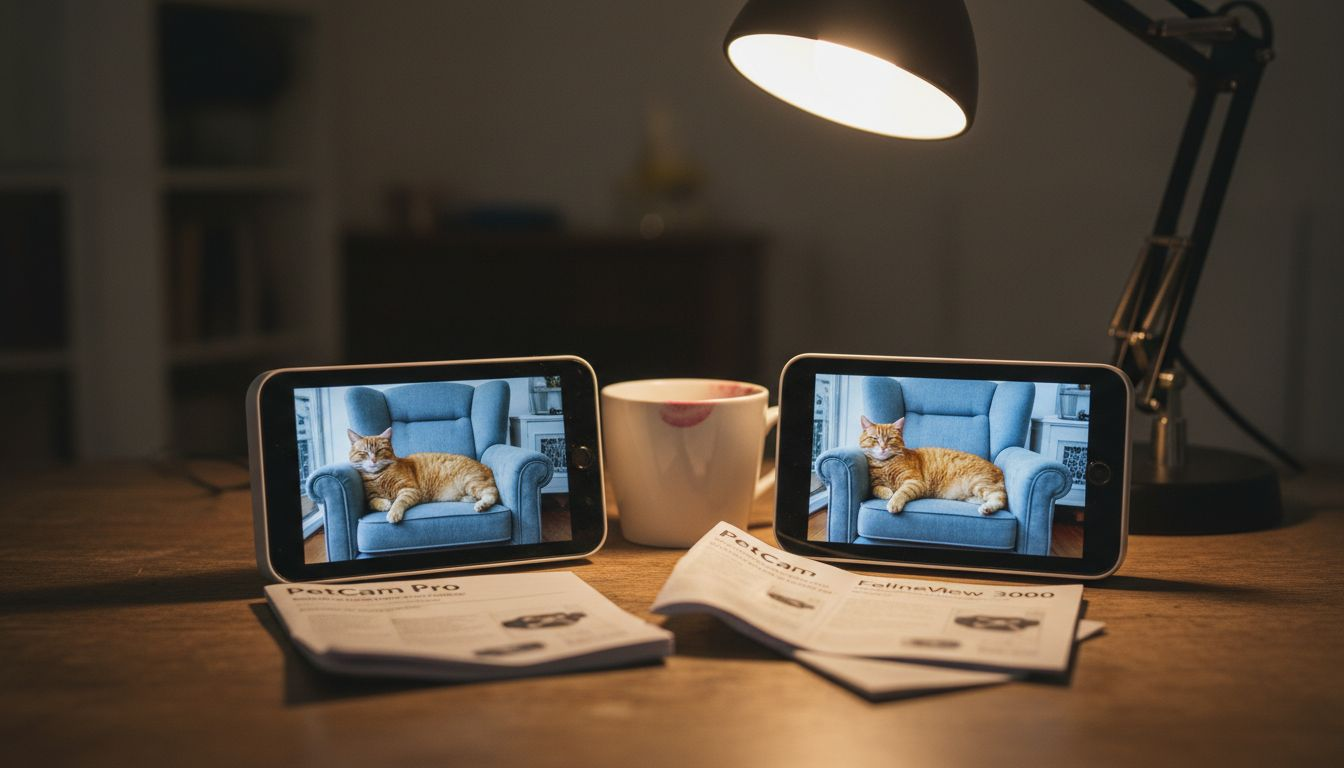 Infrared versus color night vision camera demo