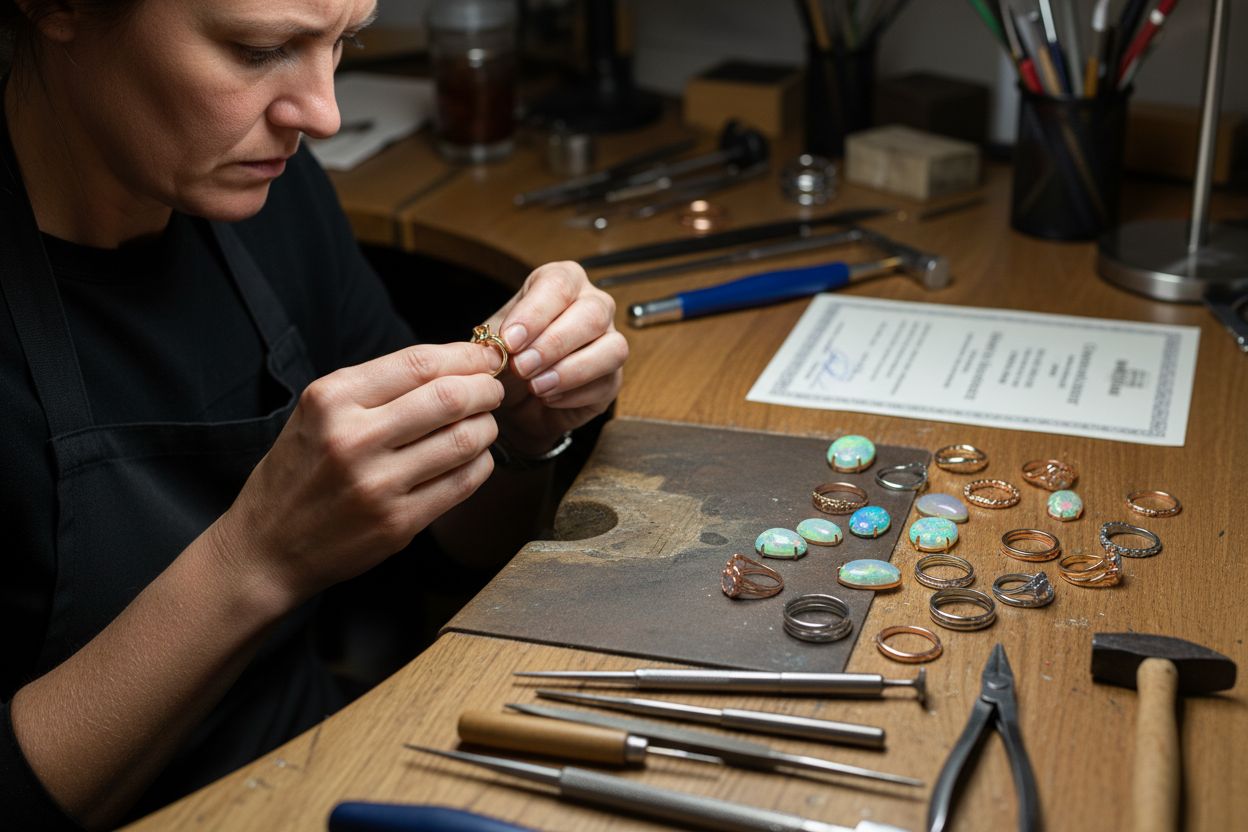 Opal Fassung Werkstatt