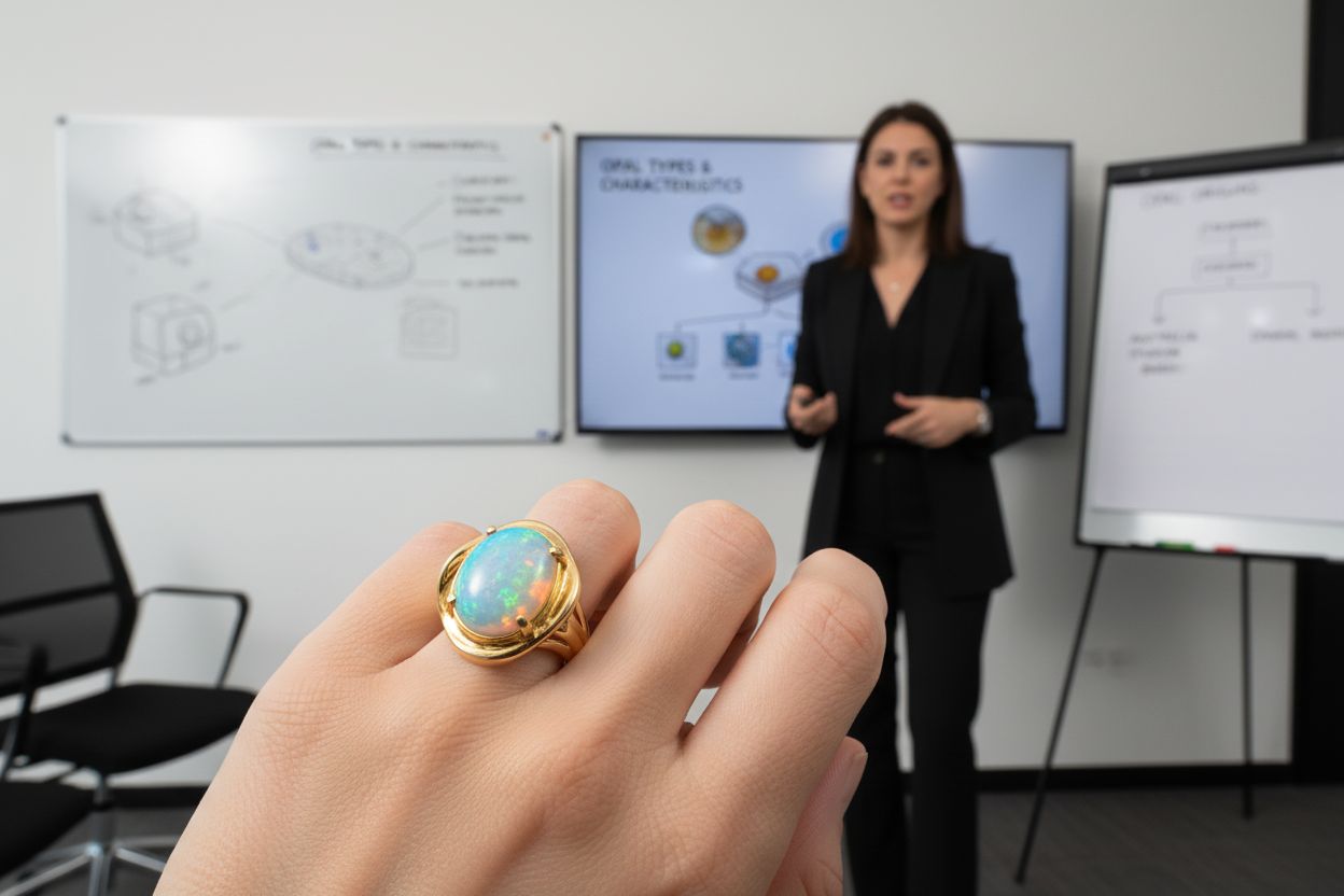 Opalring Expertenvortrag Nahaufnahme