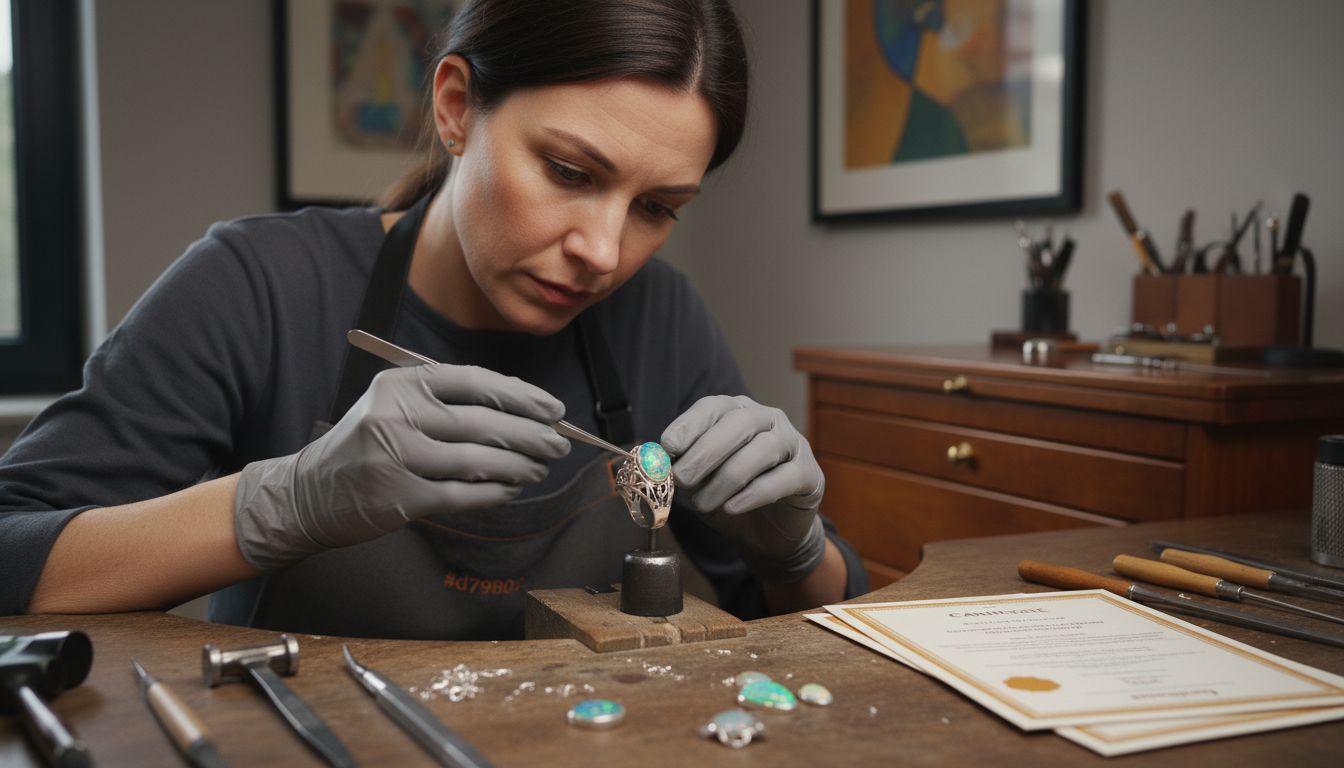 professional jeweler opal